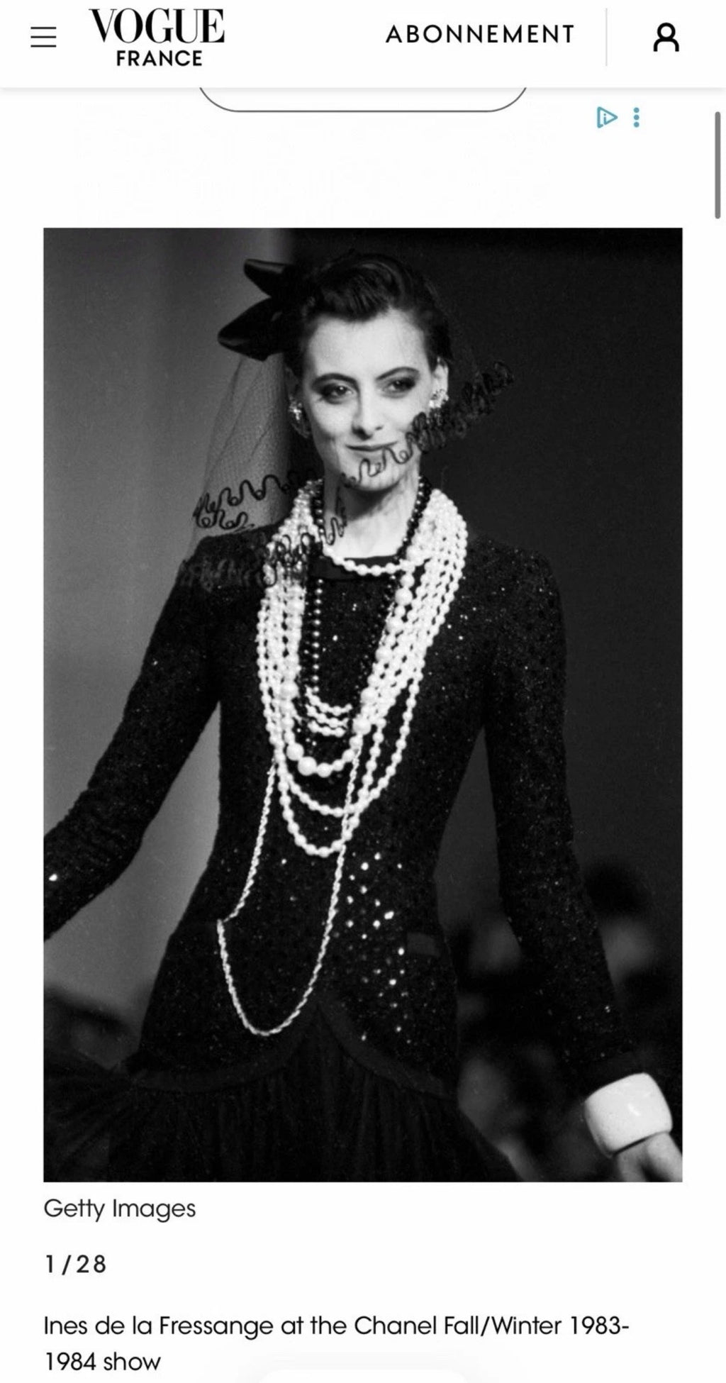 Chanel Vintage 1983/84 Black Sequin Gown Dress By Karl Lagerfeld