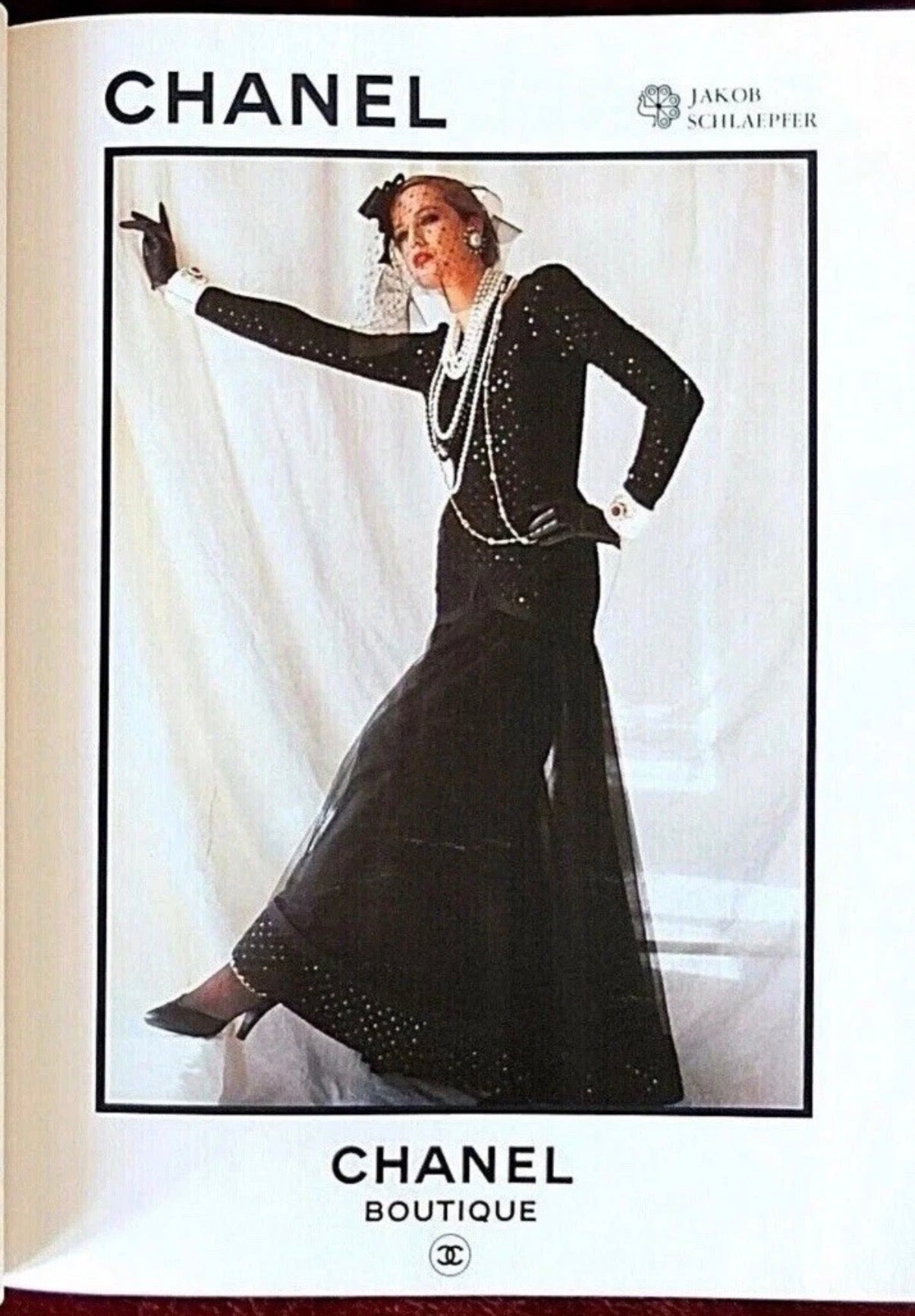 Chanel Vintage 1983/84 Black Sequin Gown Dress By Karl Lagerfeld