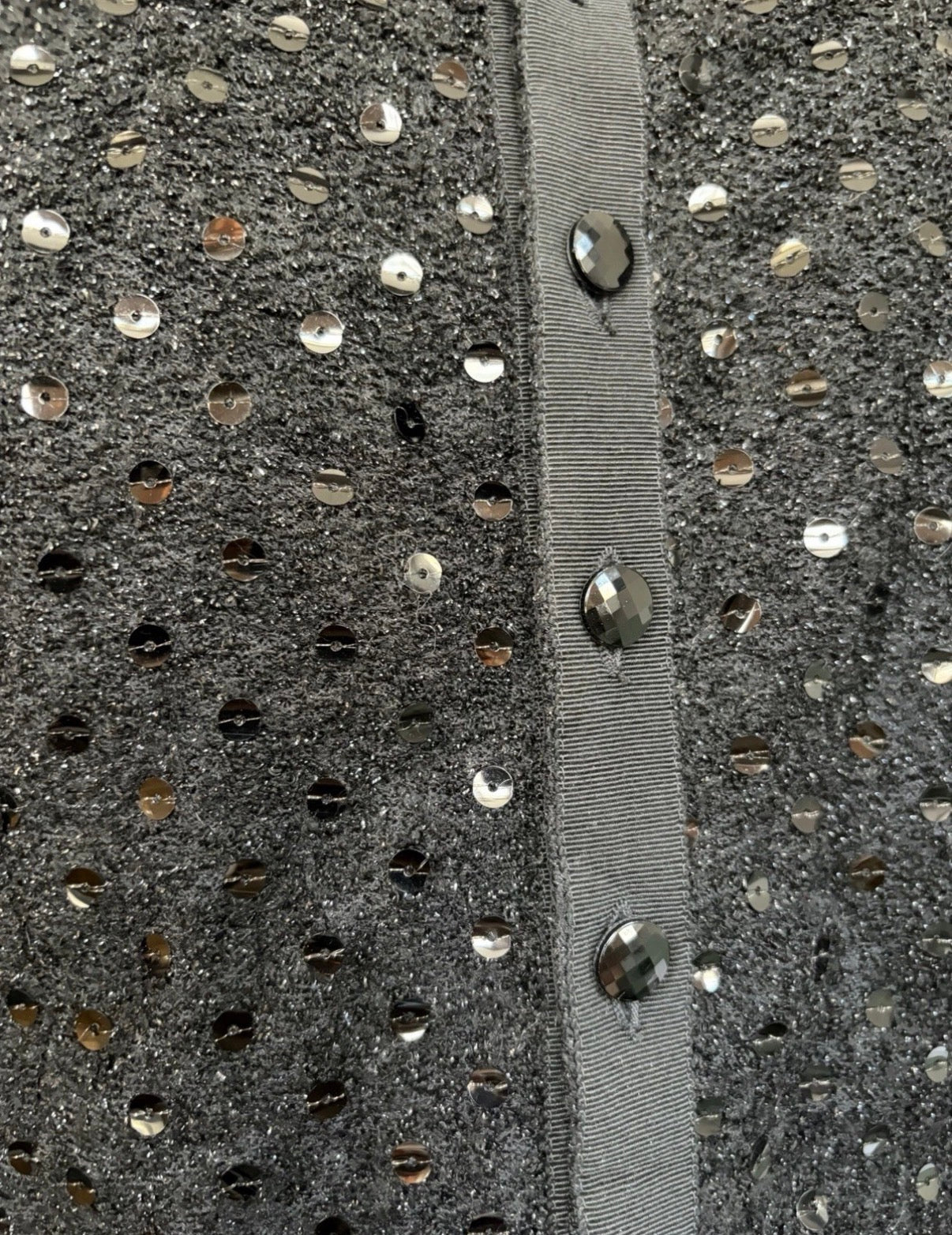 Chanel Vintage 1983/84 Black Sequin Gown Dress By Karl Lagerfeld