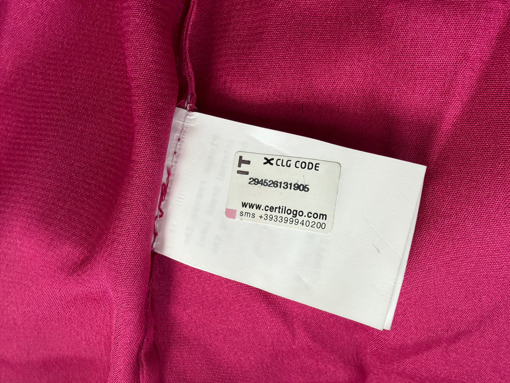 John Galliano 2000s Fuchsia Mini Dress 40IT  Sequin Houndstooth New