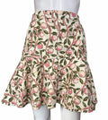 Louis Vuitton Floral  Flared Mini Skirt 38FR
