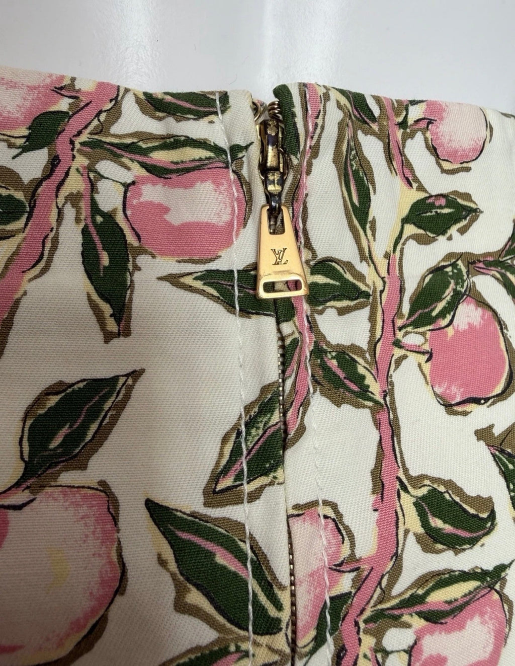 Louis Vuitton Floral  Flared Mini Skirt 38FR