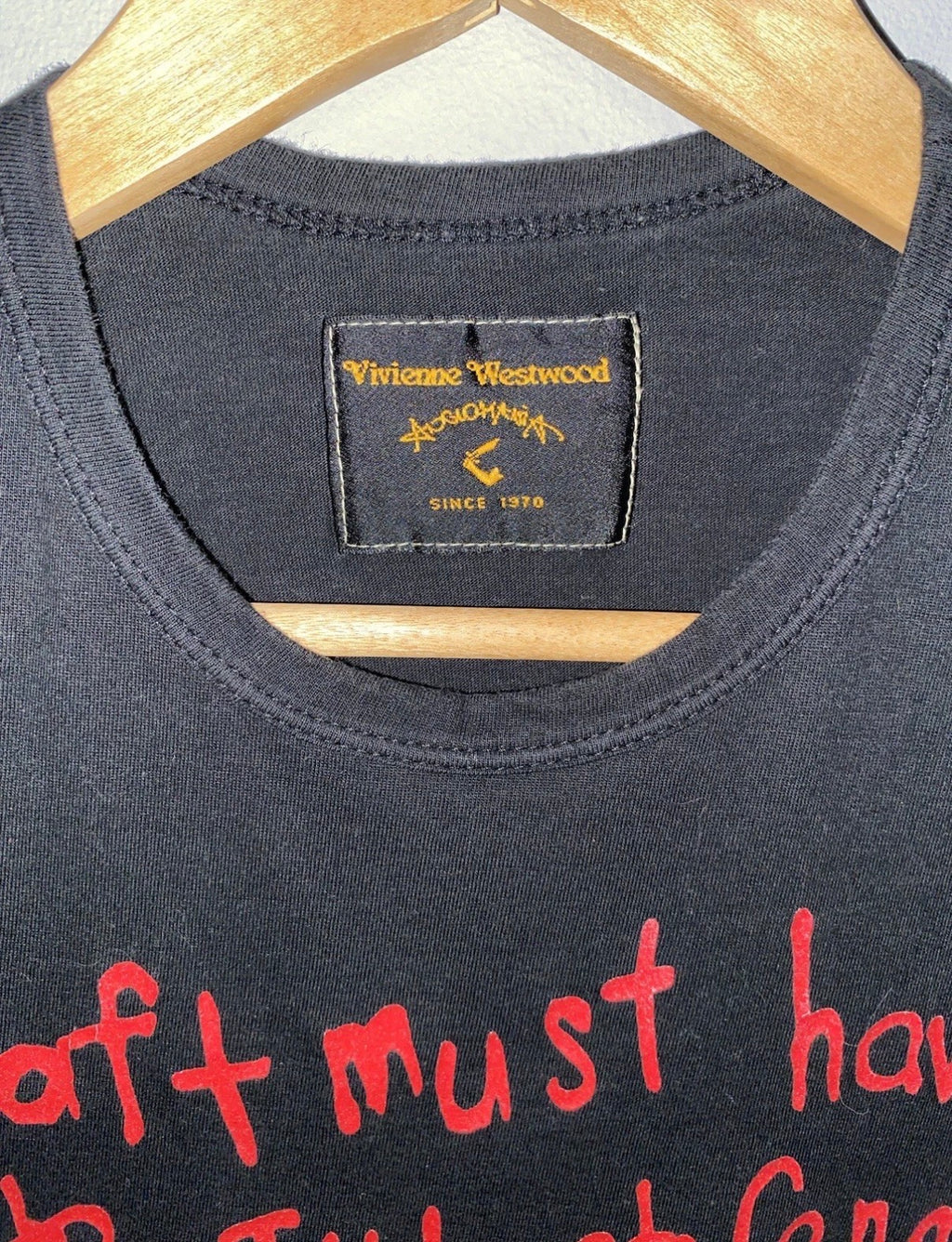 Vivienne Westwood Vintage Black T-shirt Sex Print Anglomania