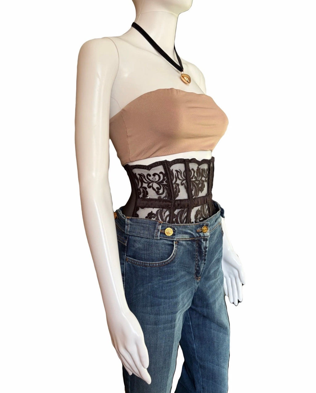 Roberto Cavalli 2000s Bootcut Denim Jeans Blue 42IT  Vintage