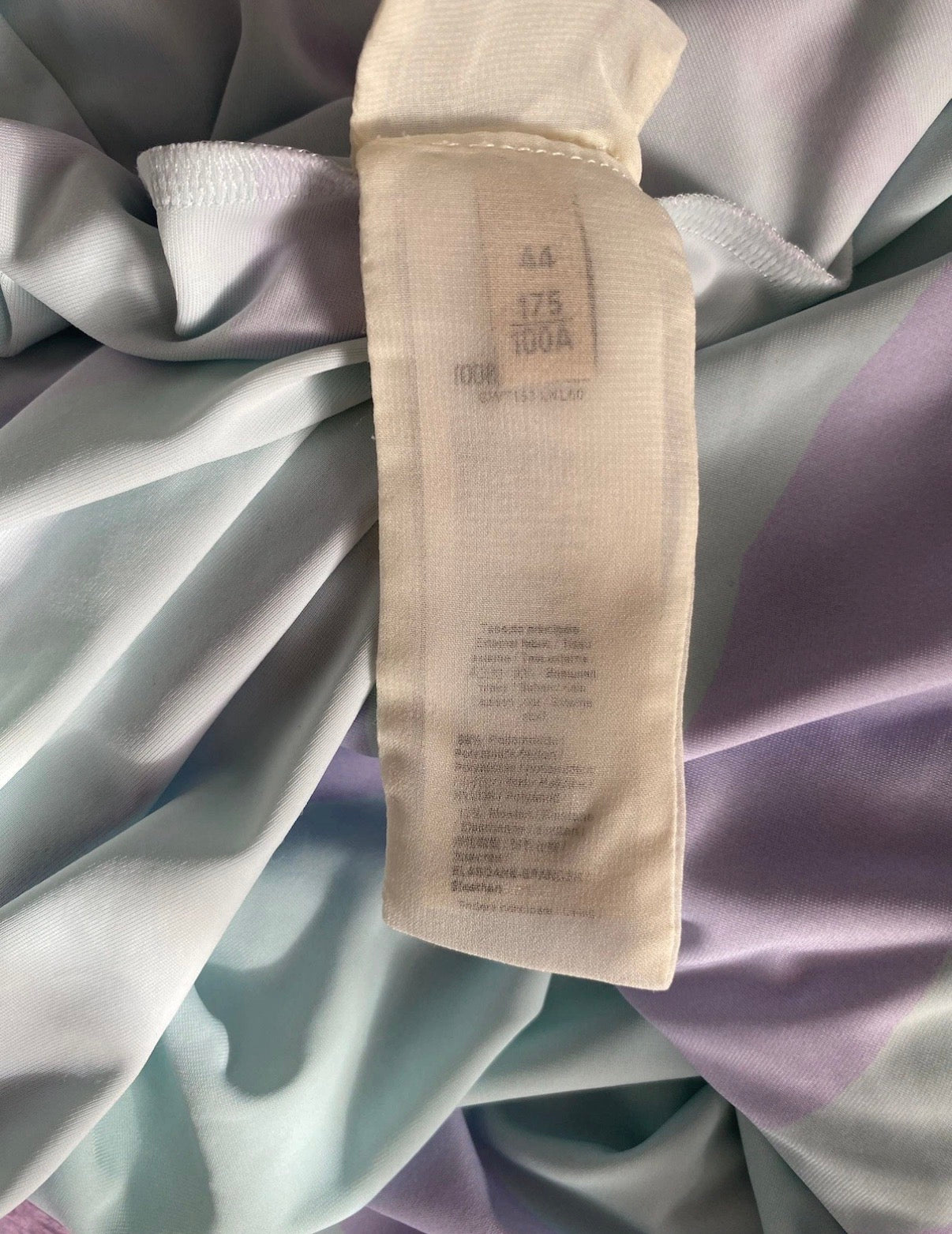 Roberto Cavalli Long Dress Zebra Print Lilac Green 44IT