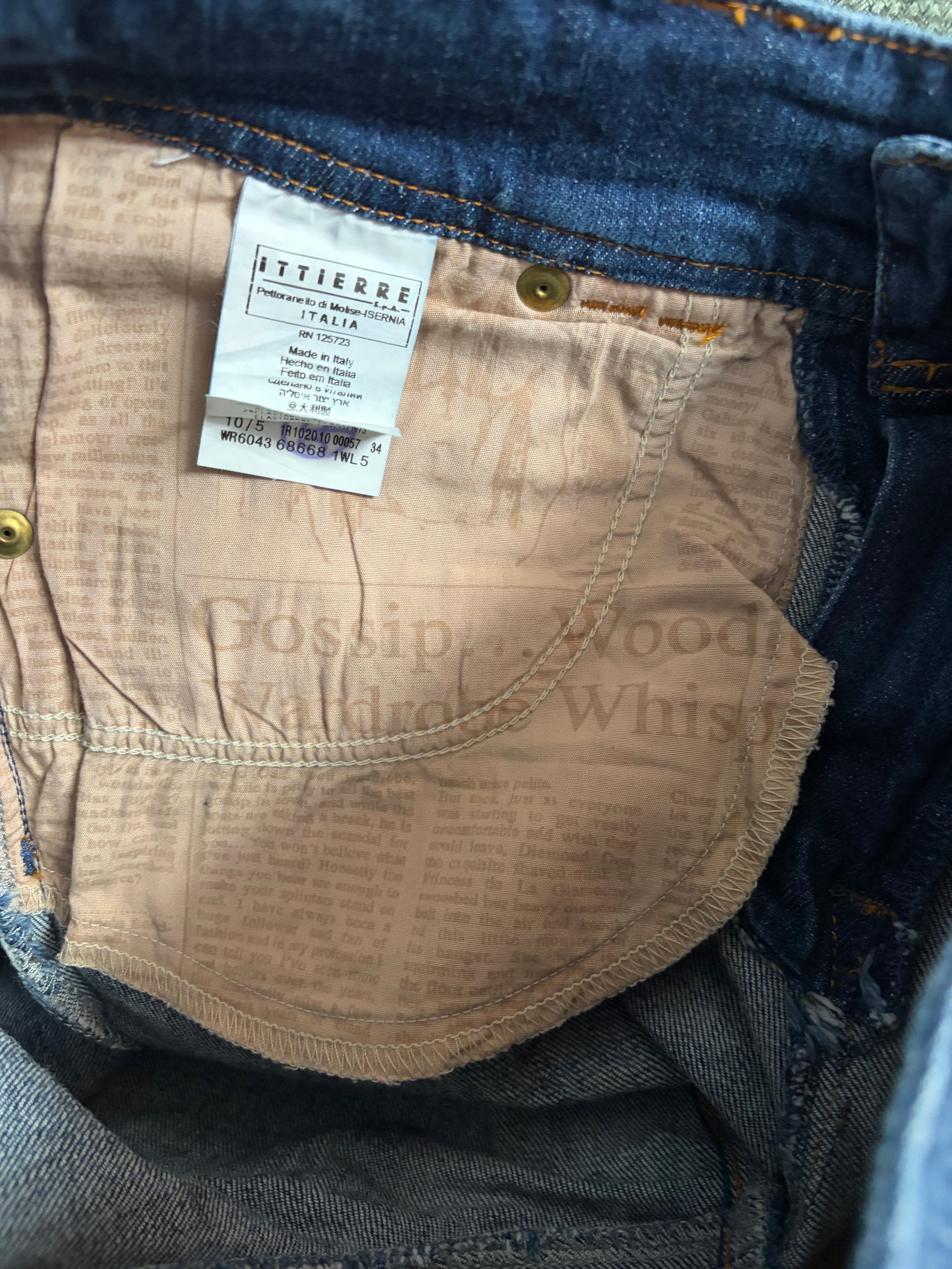 John Galliano 2000s Jeans Straight Fit 25/39 Vintage
