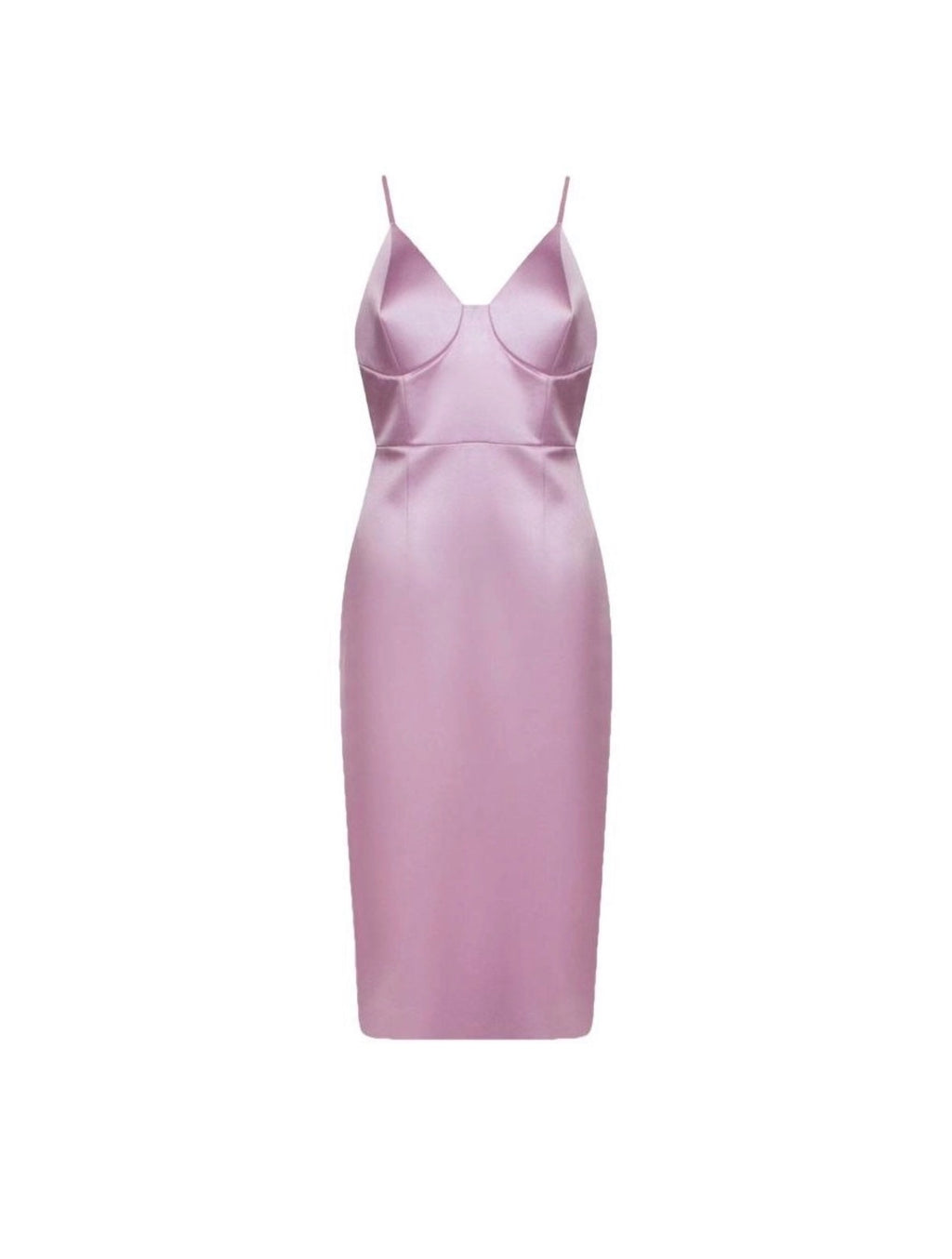 Gucci Pre-Fall/2022 Silk-Duchesse Pink Midi Dress