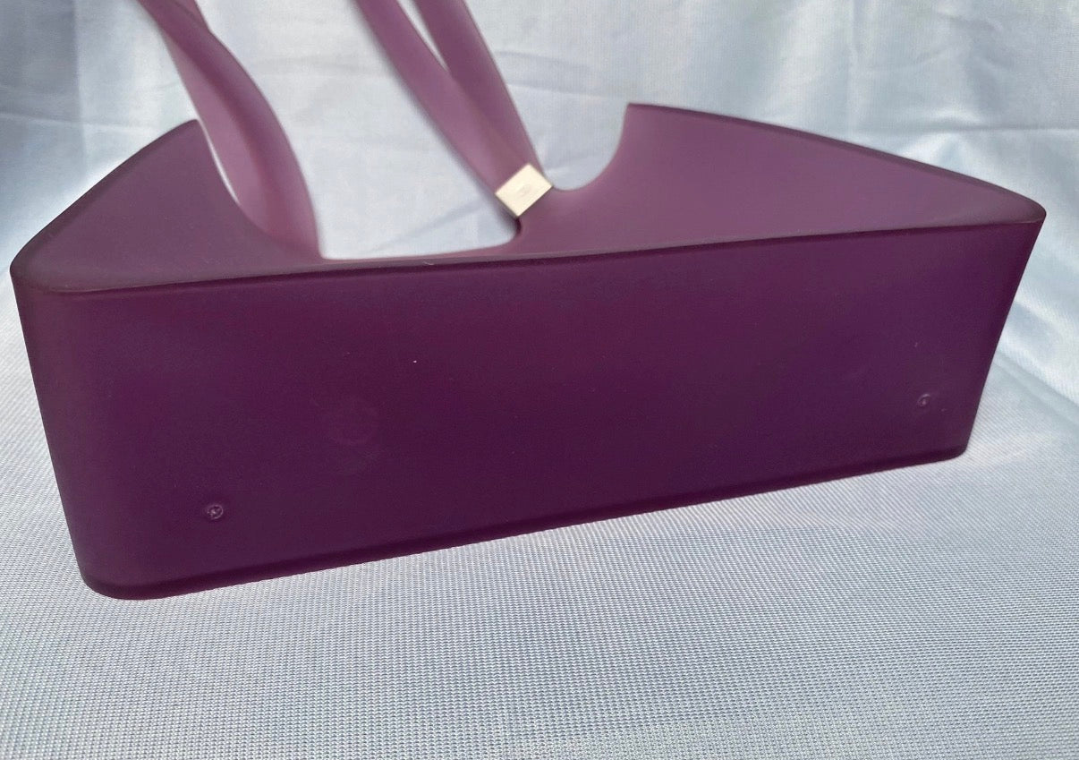 Chanel Vintage Jelly Bag Tote Shopper Handbag in Purple.