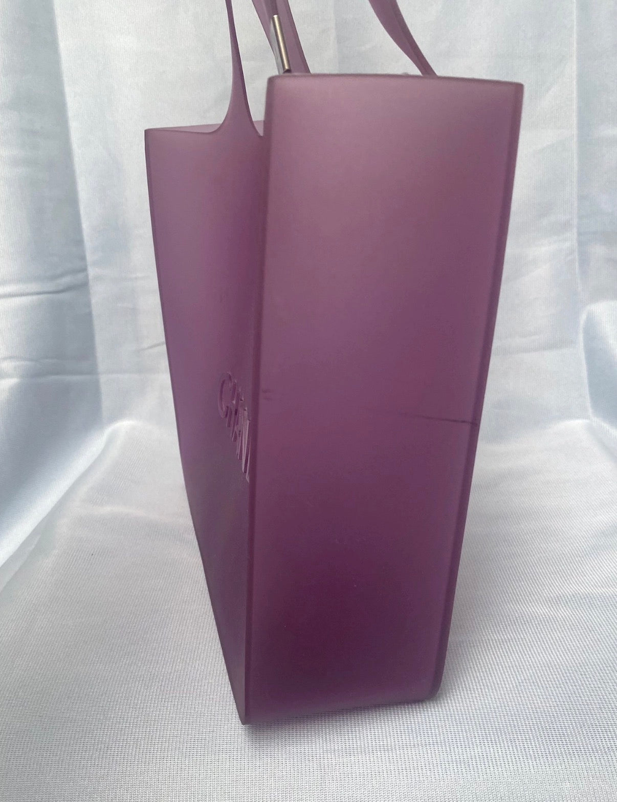 Chanel Vintage Jelly Bag Tote Shopper Handbag in Purple.