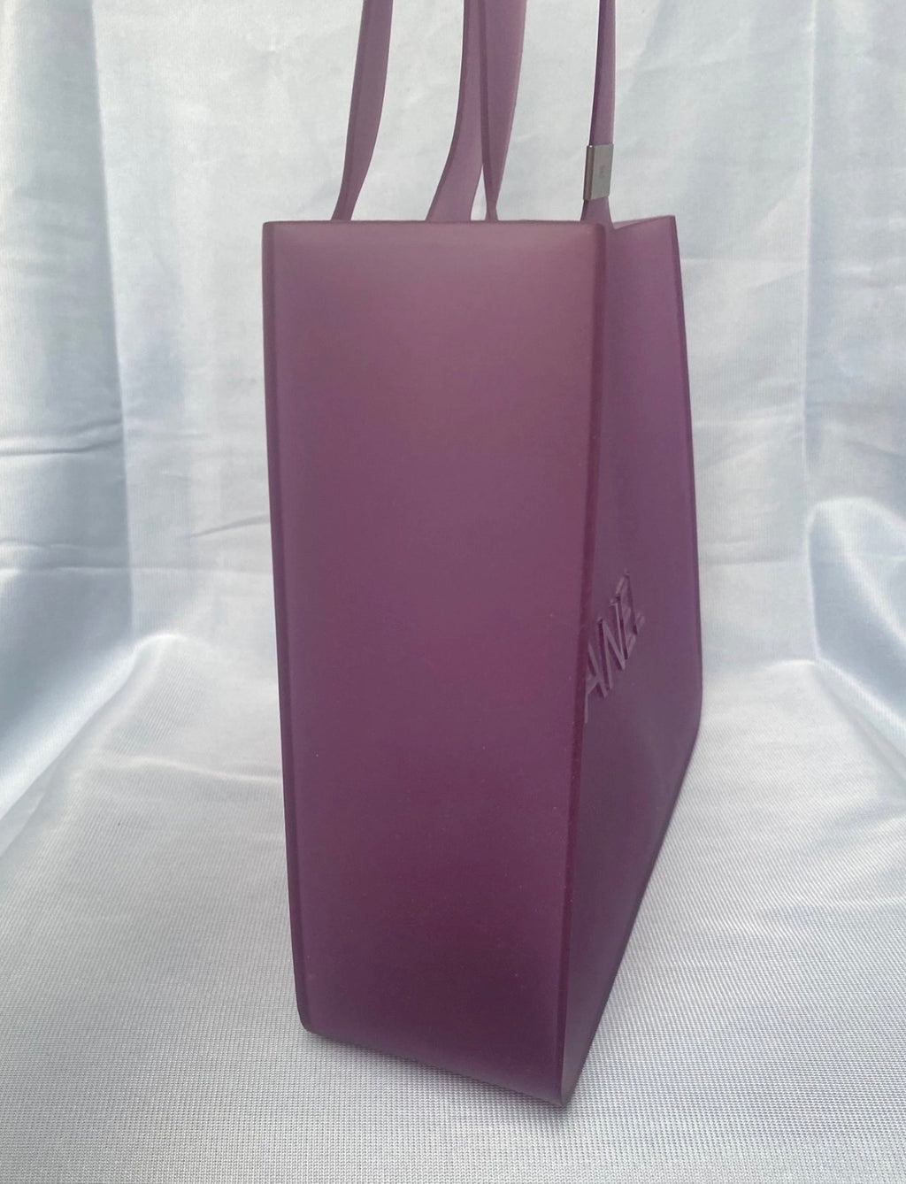 Chanel Vintage Jelly Bag Tote Shopper Handbag in Purple.