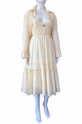 John Galliano 2000s Dress and Blouse set 46IT