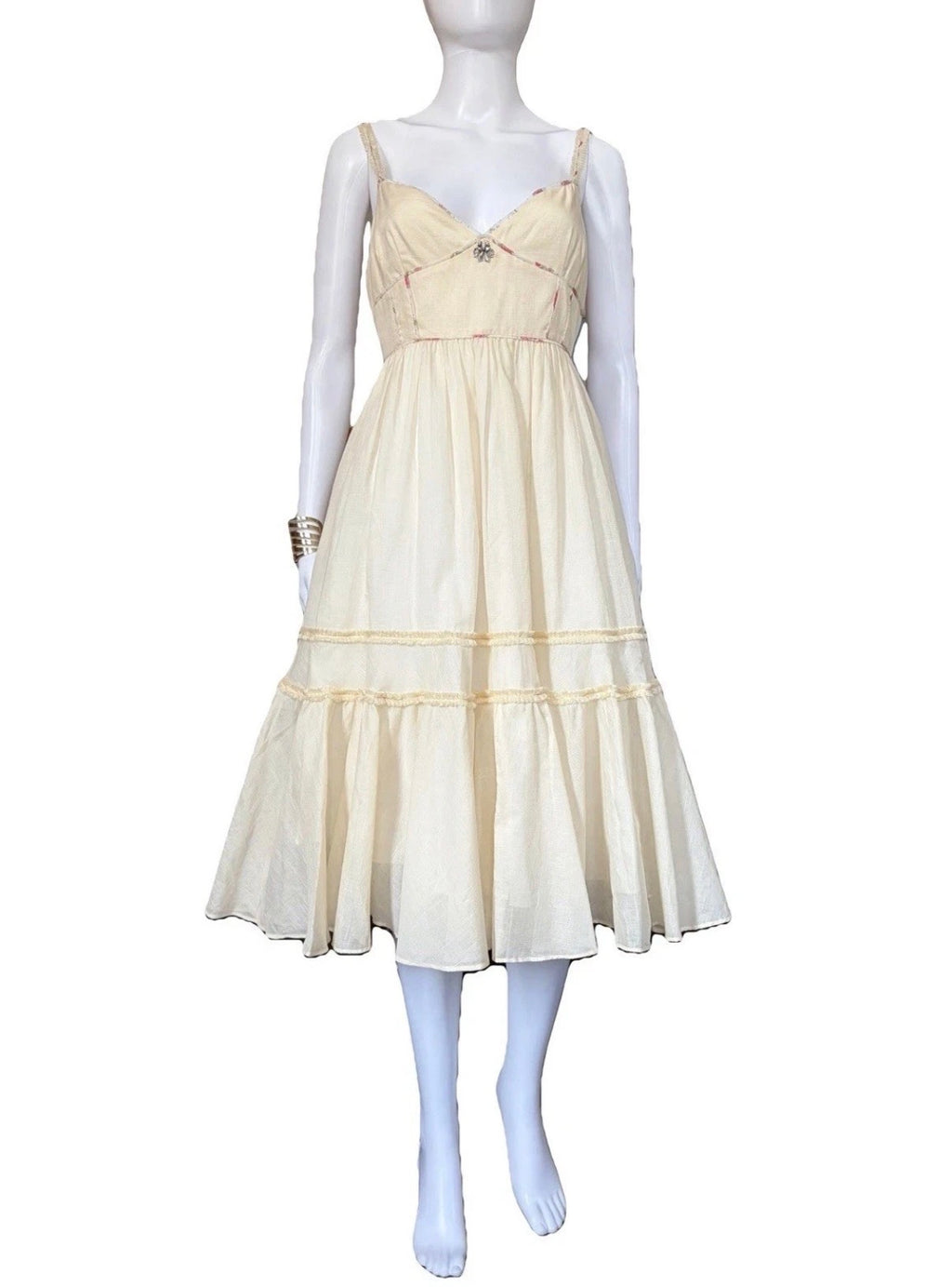 John Galliano 2000s Dress and Blouse set 46IT