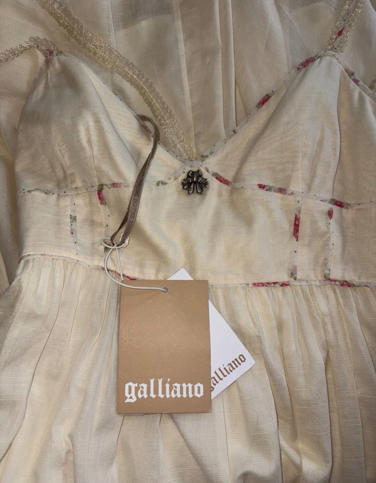 John Galliano 2000s Dress and Blouse set 46IT