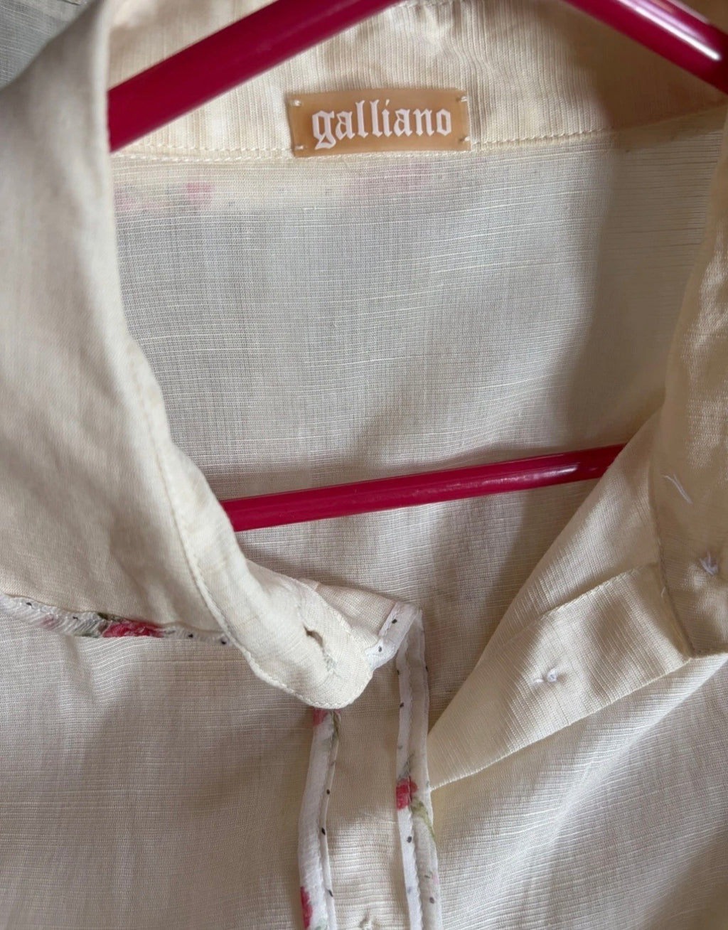 John Galliano 2000s Dress and Blouse set 46IT