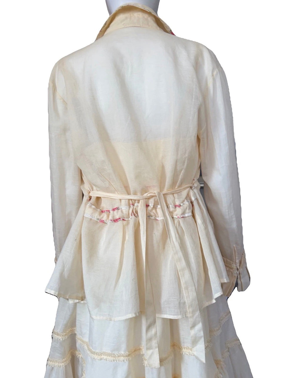 John Galliano 2000s Dress and Blouse set 46IT
