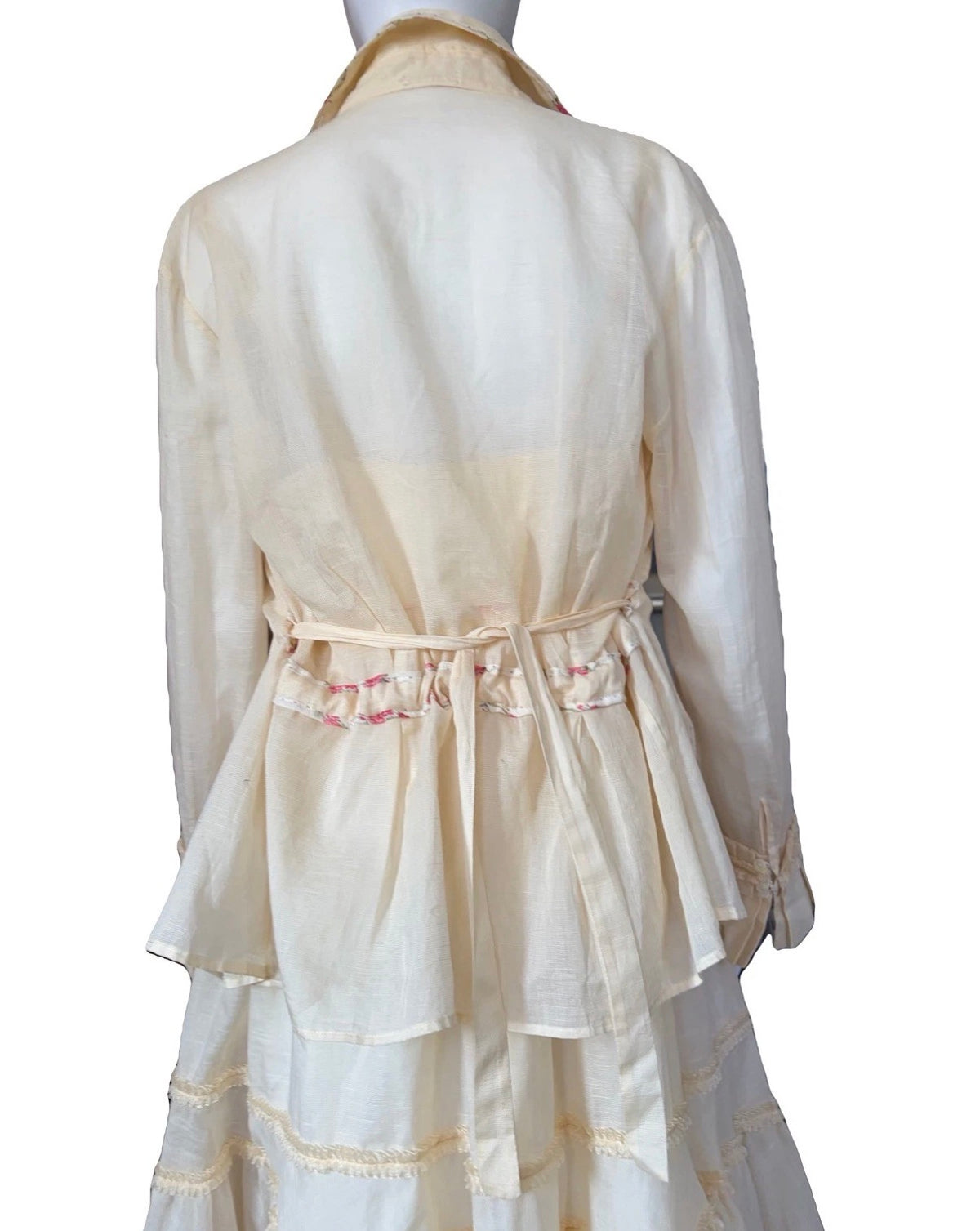 John Galliano 2000s Dress and Blouse set 46IT