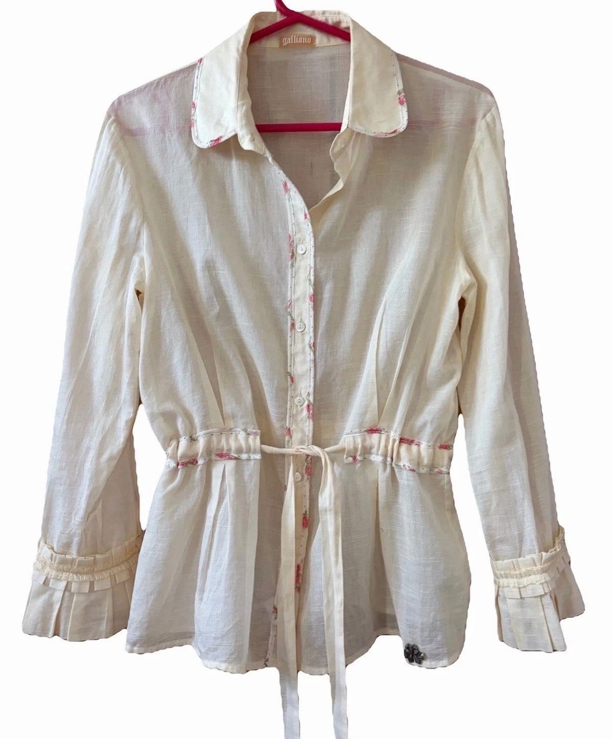 John Galliano 2000s Dress and Blouse set 46IT
