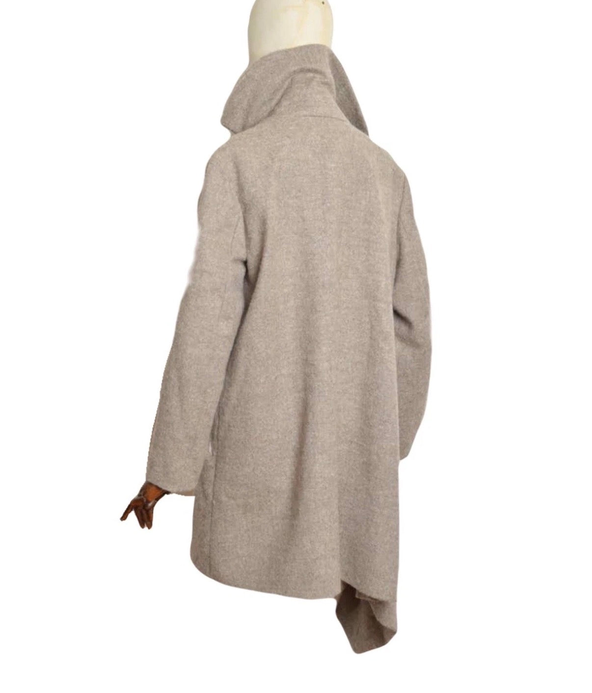 Vivienne Westwood Coat Asymmetric Style 44IT In Beige