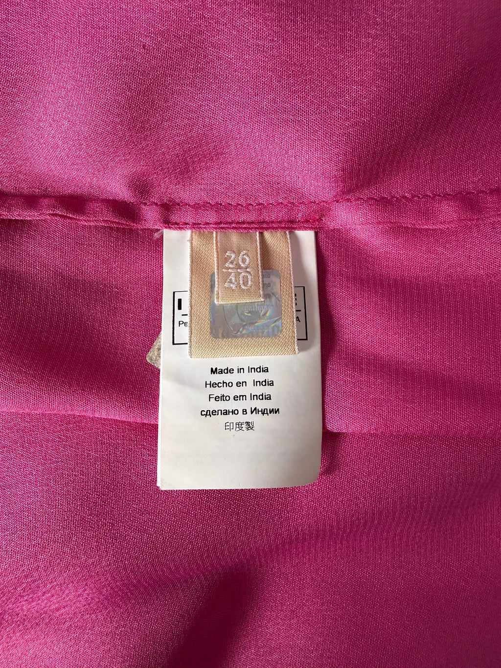 John Galliano Pink Red Petal Embellishments Mini Dress 40IT.