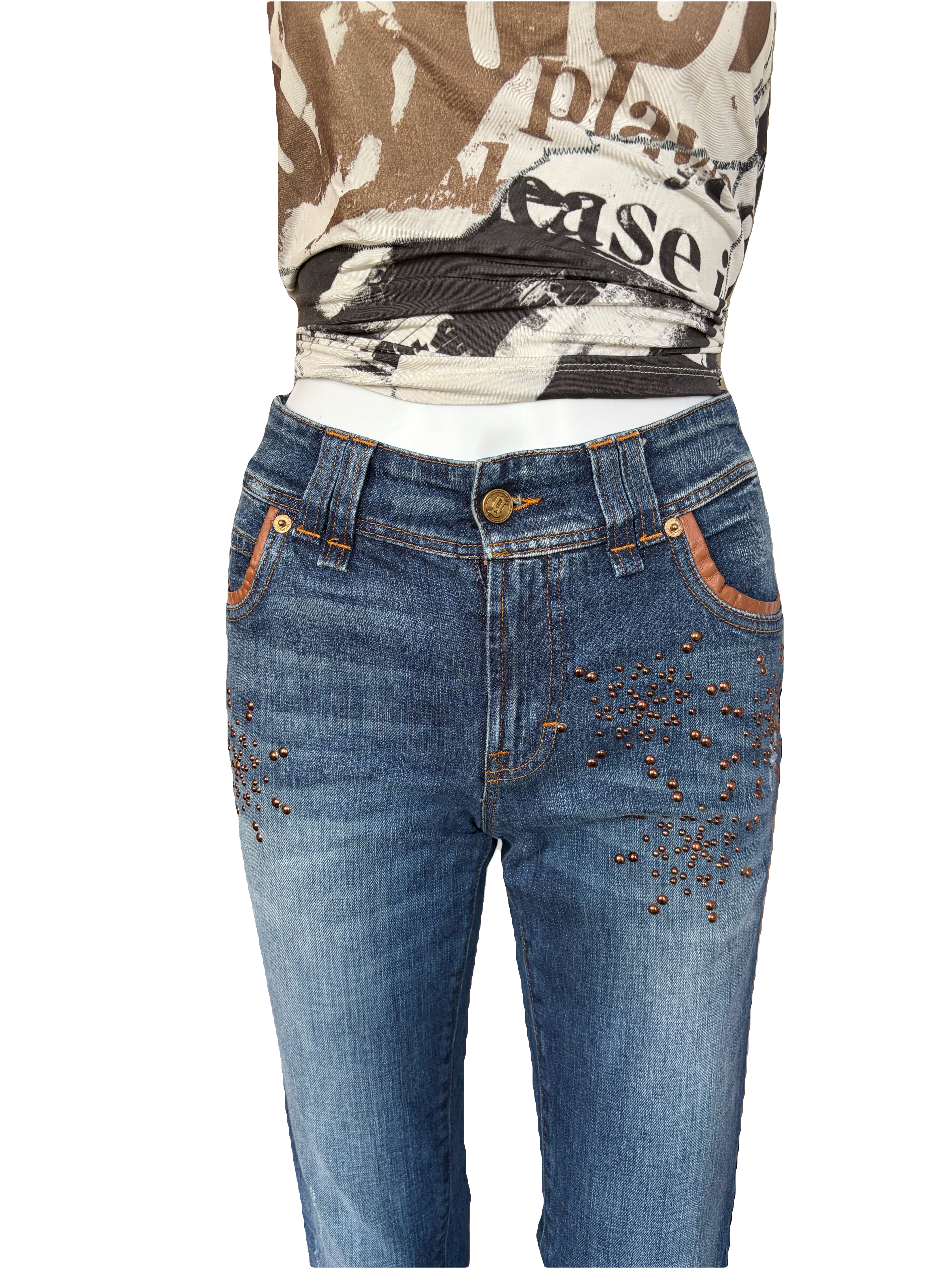 John Galliano 2000s Jeans Straight Fit 25/39 Vintage