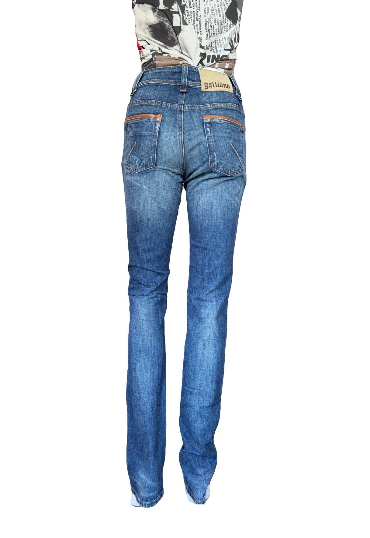 John Galliano 2000s Jeans Straight Fit 25/39 Vintage